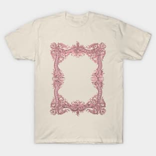 Retro Rose Gold Frame T-Shirt